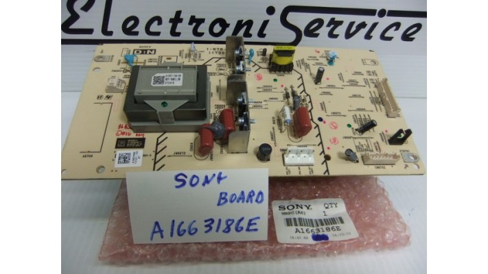 Sony A1663186E sub  power supply board .